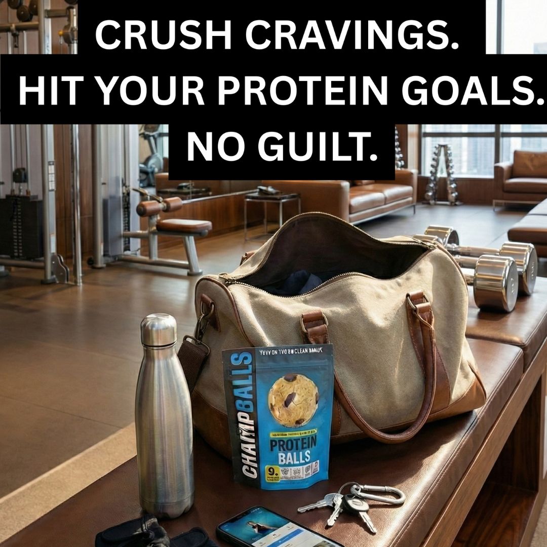 Almond Chocolate Chip Protein Balls (18 ct)